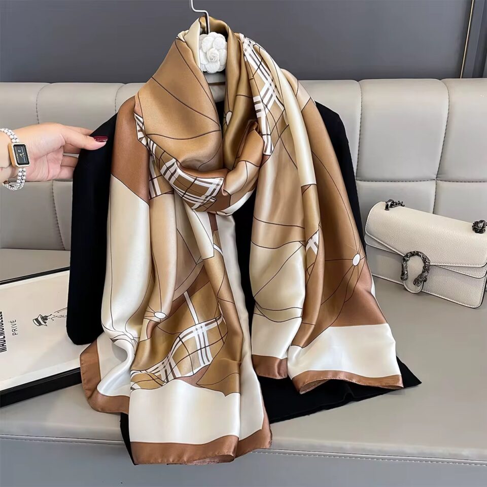 Divina Stone Silk Şal
